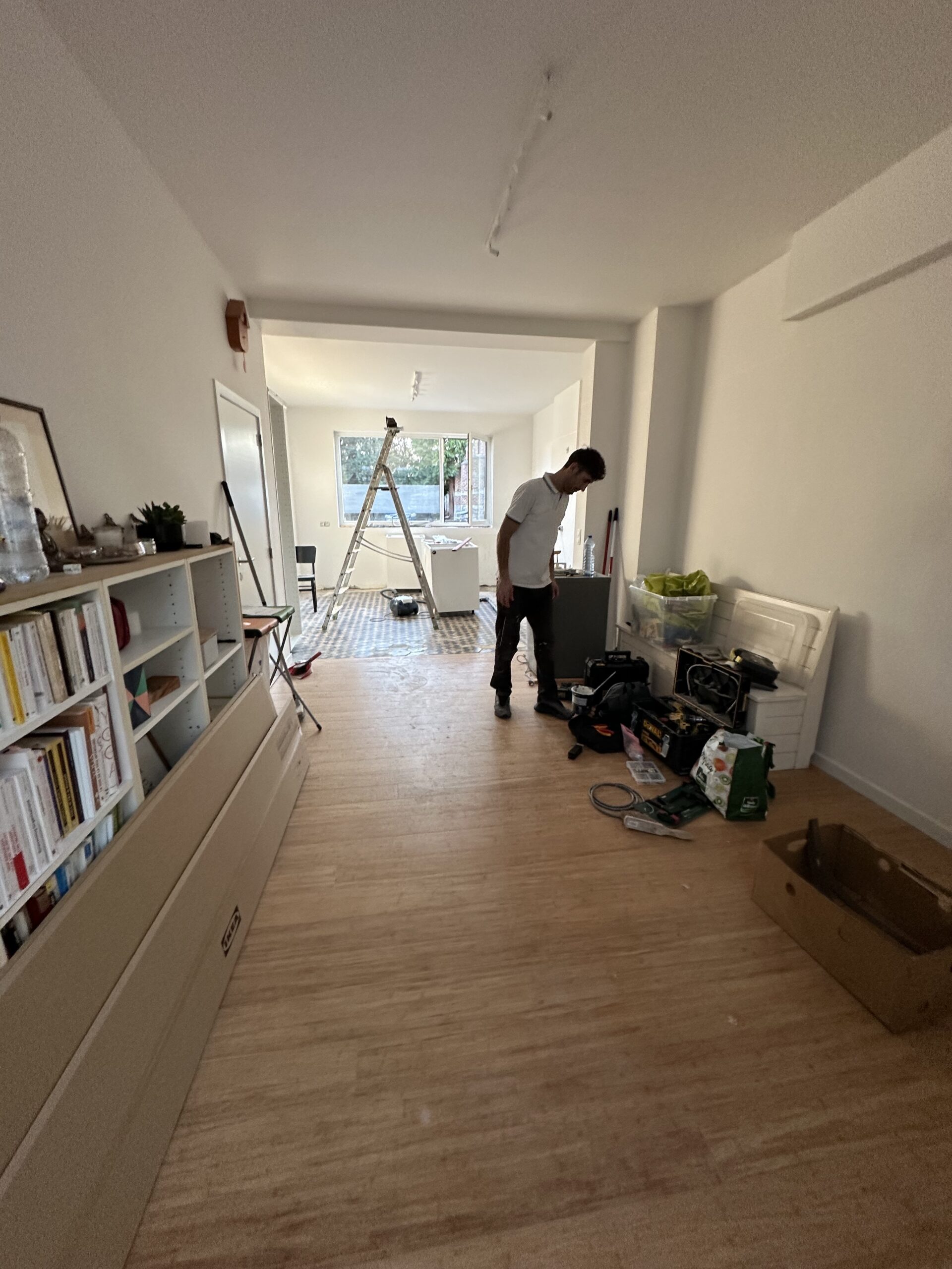 Les travaux de rénovation en cours